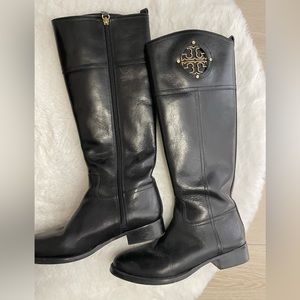 Tory Burch Black Riding Boots!